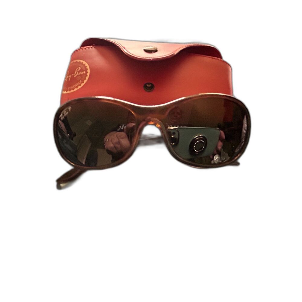 Authentic Ray-Ban RB4061 Oval Sunglasses - Tortoise Shell / Brown Lens